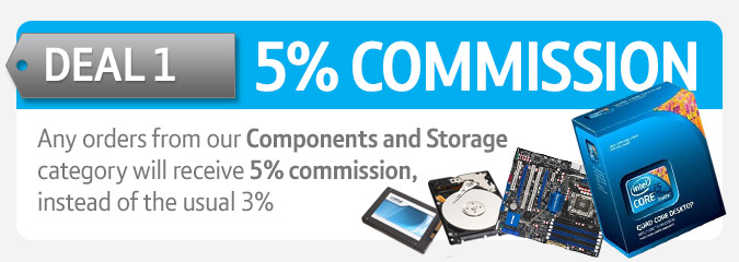 Increased commission components and storage