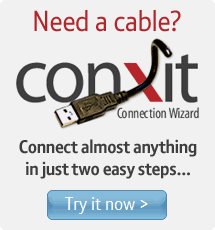 Need a cable - Use the Conxit Configurator