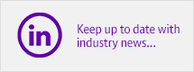 Keep up to date with industry new on LinkedIn