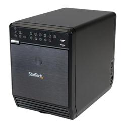 StarTech.com 3.5in 4 Drive eSATA USB FireWire External SATA RAID Enclosure