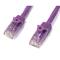 StarTech.com 100 ft Purple Gigabit Snagless RJ45 UTP Cat6 Patch Cable