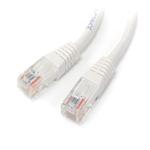 StarTech.com 15m White Molded Cat5e Patch Cable