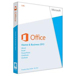 Microsoft Office Home and Business 2013 - 32/64-bit (Medialess)