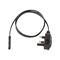 StarTech.com 1m Laptop Power Cord 2 Slot for UK - BS-1363 to C7 Power Cable Lead