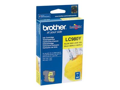 Brother LC980 Yellow Ink Cartridge