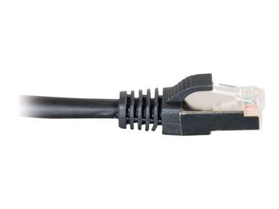 C2G 3m Shielded Cat5E Moulded Patch Cable - Black