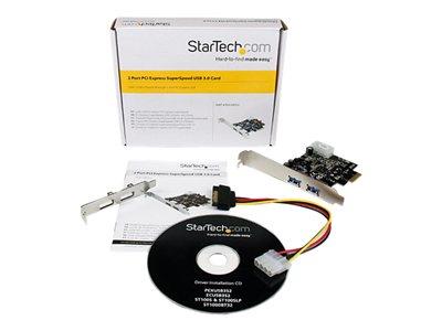StarTech.com 2 Port PCI Express SuperSpeed USB 3.0 Card Adapter with UASP Support