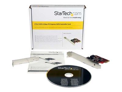 StarTech.com 2 Port SATA 6 Gbps PCI Express SATA Controller Card