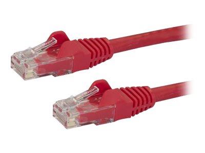 StarTech.com 100 ft Red Gigabit Snagless RJ45 UTP Cat6 Patch Cable