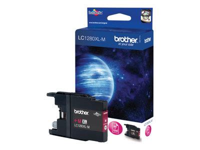 Brother LC1280XLM - Print cartridge - 1 x magenta - 1200 pages