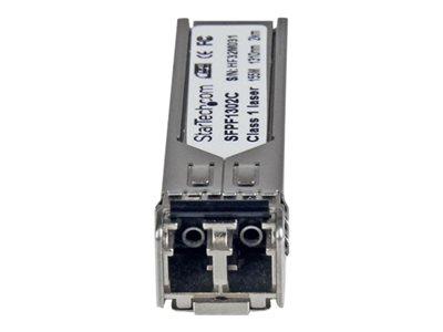 StarTech.com Cisco Compatible 100 Mbps Fiber SFP Transceiver Module MM LC w/ DDM - 2 km (Mini-GBIC)