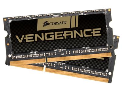 Corsair 16GB (2x8GB) DDR3 1600Mhz CL10 Vengeance SODIMM  Performance Notebook Memory Kit