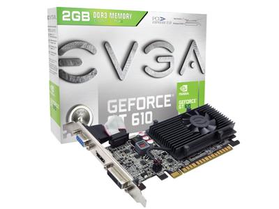EVGA GeForce GT 610 810MHz 2GB PCI-Express HDMI