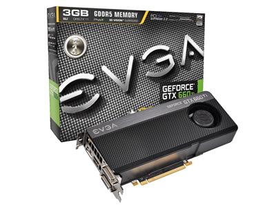 EVGA GeForce GTX 660 Ti 980MHz 3GB PCI-Express 3.0 HDMI