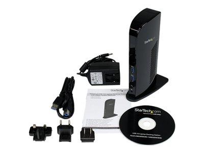 StarTech.com Universal USB 3.0 Laptop Docking Station – DVI with Audio and Ethernet