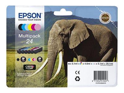 Epson Standard Yield 24 Ink Multipack (6 colours)