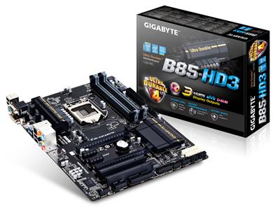 Gigabyte B85-HD3 S1150 Intel B85 DDR3 ATX