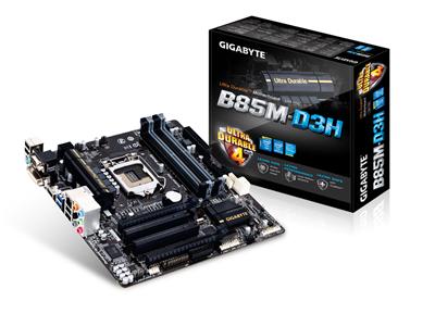 Gigabyte B85M-D3H S1150 Intel B85 DDR3 mATX