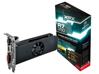 XFX AMD Radeon R7 250 1050MHz 1GB GDDR5 PCI-E 3.0 HDMI Low Profile