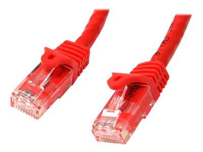 StarTech.com 3m Red Gigabit Snagless RJ45 UTP Cat6 Patch Cable