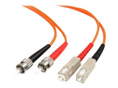 StarTech.com 2m Multimode 62.5/125 Duplex Fiber Patch Cable ST - SC