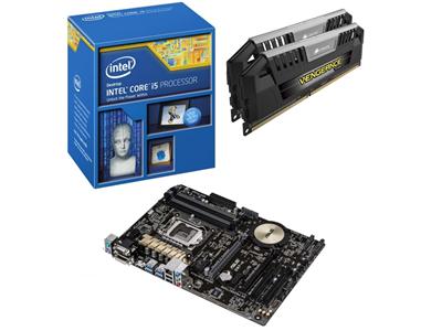 Asus Intel Z97 Gamer Bundle (Includes Z97-K, Intel Core i5-4690K, 8GB Vengeance Pro Black Memory)
