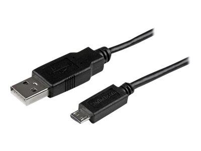 StarTech.com 1m Mobile Charge Sync USB to Slim Micro USB Cable - M/M