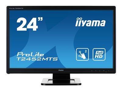 iiyama ProLite T2452MTS-B4 24" 1920x1080 2ms VGA DVI HDMI USB Touchscreen LED Monitor