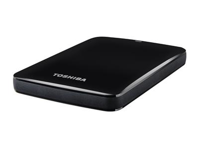Toshiba 500GB Canvio Connect USB3.0 2.5" Portable Hard Drive - Black