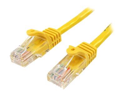 StarTech.com Cat5e Patch Cable with Snagless RJ45 Connectors 1m - Yellow