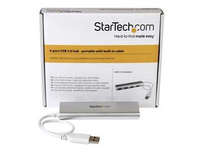 StarTech.com 4 Port Portable USB 3.0 Hub