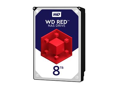 WD 8TB Red NAS Desktop Hard Drive 3.5" SATA 6Gb/s 128MB 5400rpm