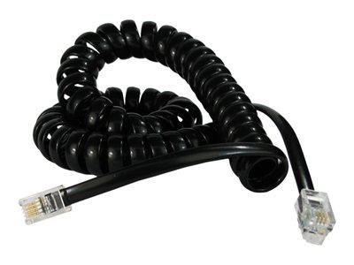 Cables Direct 2m RJ10 M - M Cable Black