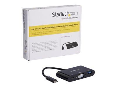 StarTech.com USB-C to VGA Adapter with PD