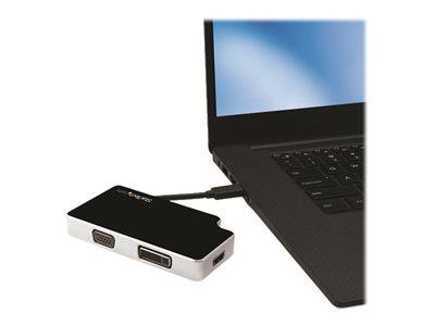 StarTech.com USB-C to VGA, DVI or HDMI