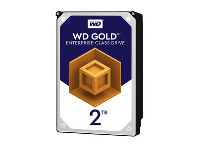 WD 2TB Gold Datacenter 7200RPM SATA 6Gb/s 3.5" Hard Drive