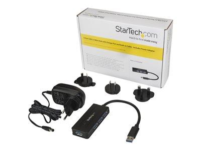 StarTech.com 4PT USB 3.0 Hub - Charge Port