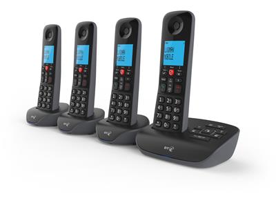 BT Essential Phone - Four Handsets