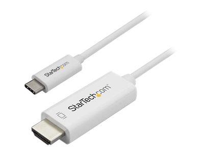 StarTech.com 1m USB C to HDMI Cable - White