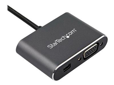 StarTech.com USB C Multiport Video Adapter - VGA or Mini DisplayPort - HD