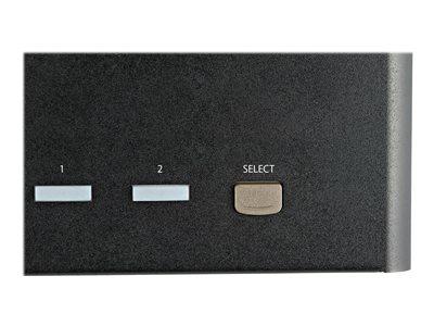 StarTech.com 2 Port Quad Monitor DisplayPort KVM Switch