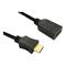 Cables Direct 1m V1.4 HDMI-Fast With Ethernet M-F Black - B/Q 250