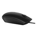 Dell MS116 Mouse Optical Wired USB Black For Lattitude