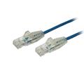 StarTech.com 2.5m CAT6 Cable - Blue Slim CAT6 Patch Cable - Snagless