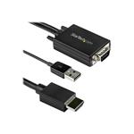 StarTech.com 3 m (10 ft.) VGA to HDMI Adapter Cable with USB Audio