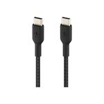 Belkin BOOST CHARGE USB-C to USB-C Cable - Braided - 1m - Black