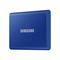 Samsung T7 500GB External SSD - Indigo Blue