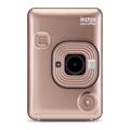 Fujifilm Fuji Instax Mini LiPlay Hybrid Instant Camera - Blush Gold