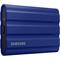 Samsung 1TB T7 Shield USB 3.2 External SSD - Blue