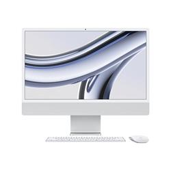 Apple 24-inch iMac with Retina 4.5K display: M3 chip 8-core CPU and 8-core GPU 256GB SSD - Silver